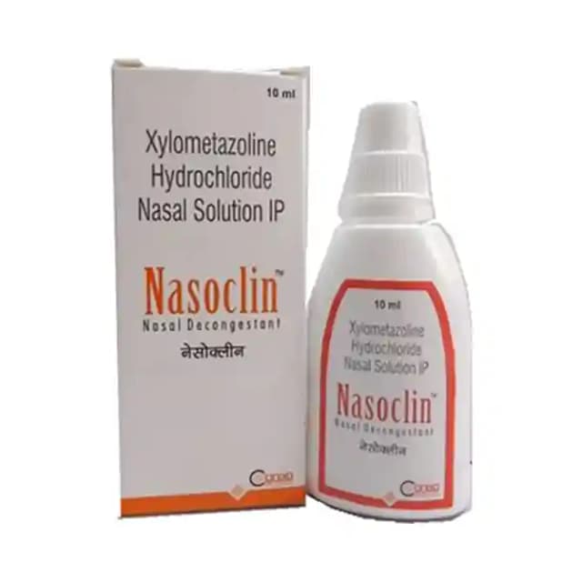 Nasoclin Nasal Drops (1 Bottle of 10 ml Nasal Drops)