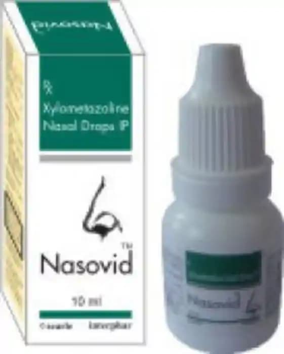 Nasovid Nasal Drops (1 Bottle of 10 ml Nasal Drops)