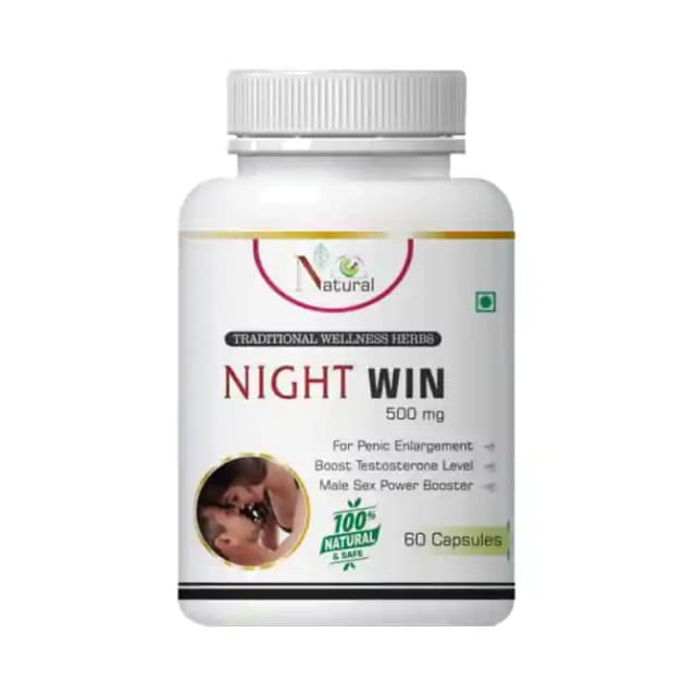 Natural Night Win 500mg (1 Bottle of 60 capsules)