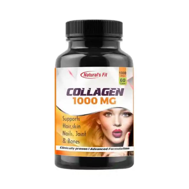 Naturals Fit Collagen 1000mg (1 Bottle of 60 capsules)