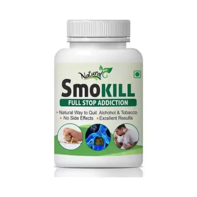 Natural Smokill (1 Bottle of 60 capsules)