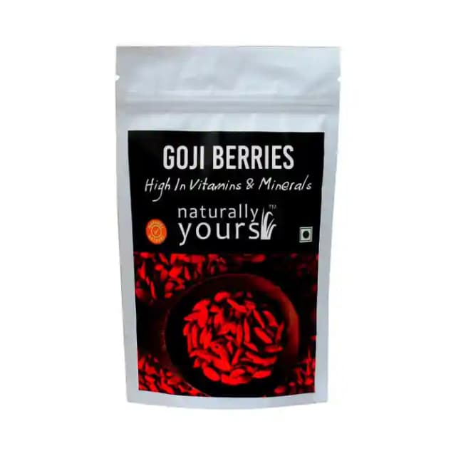 Naturally Yours Goji Berries (1 Packet Of 100 gm Berry)