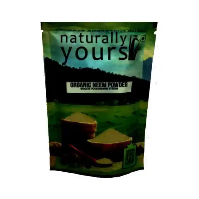 Naturally Yours Organic Neem Powder (1 Packet Of 100 gm Powder)
