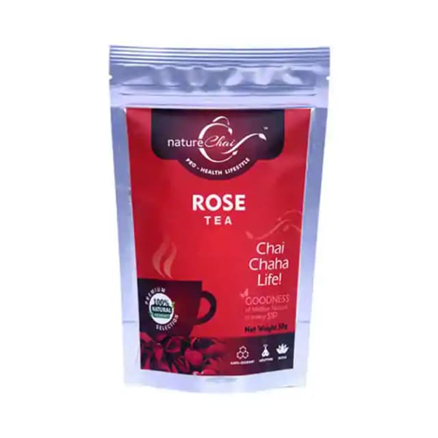 Nature Chai Rose (1 Packet Of 50 gm Tea)