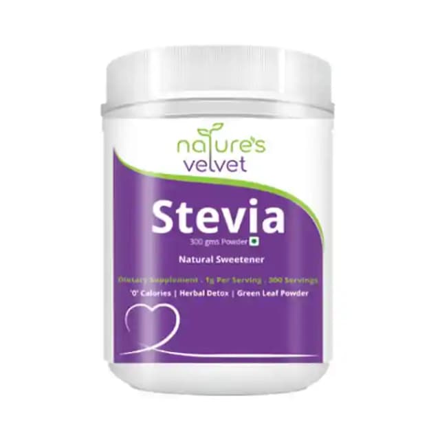 Natures Velvet Stevia Leaf Powder (1 Box Of 300 gm Powder)