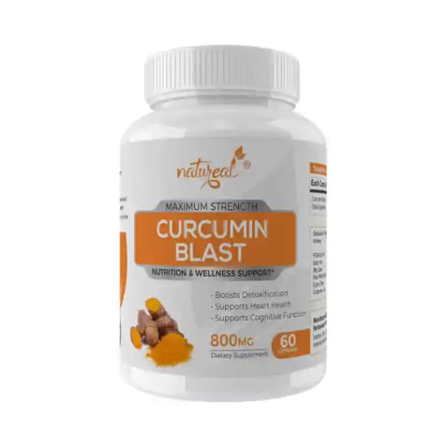 Natureal Curcumin Blast 800mg (1 Bottle of 60 capsules)