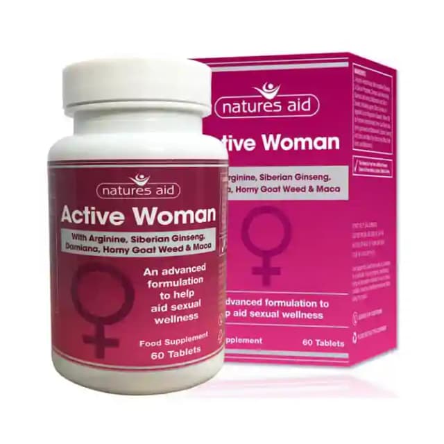 Natures Aid Active Woman (1 Bottle of 60 tablets)