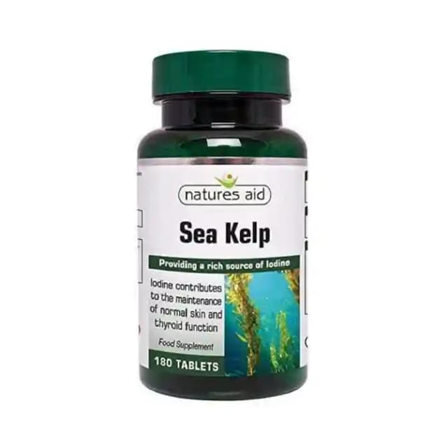 Natures Aid Sea Kelp (1 Bottle of 180 tablets)
