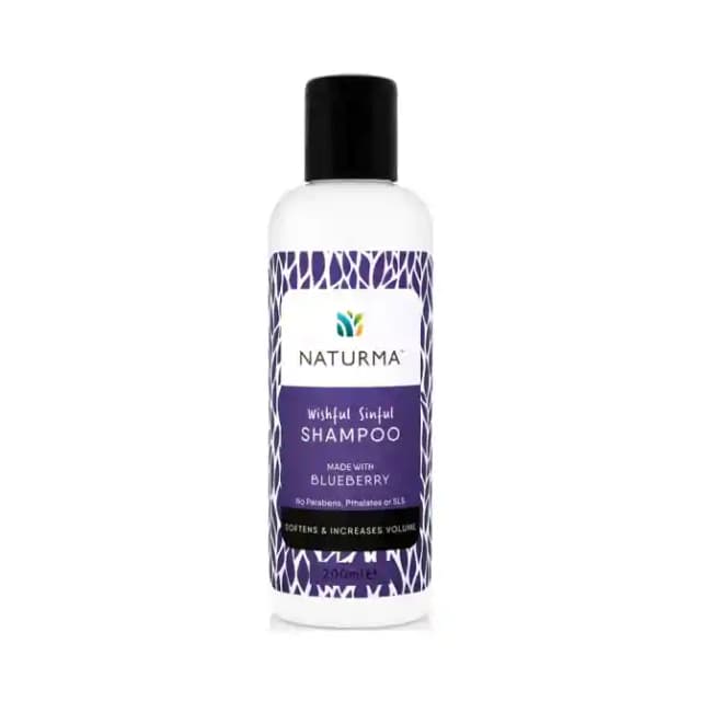 Naturma Shampoo Blueberry (1 Bottle of 200 ml Shampoo)