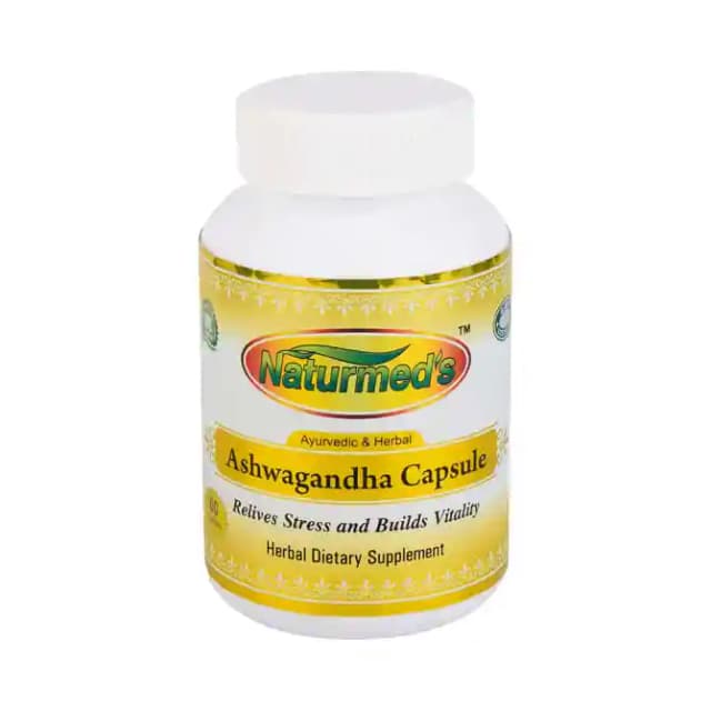 Naturmeds Ashwagandha (1 Bottle of 60 capsules)