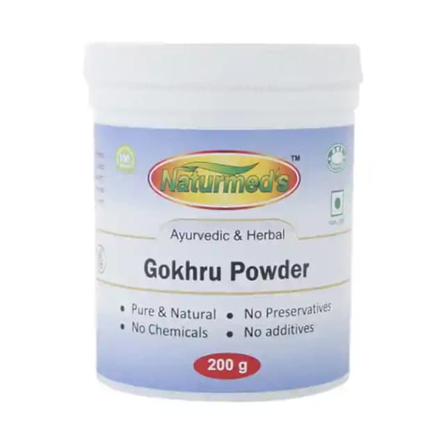 Naturmeds Gokhru Powder (1 Jar Of 200 gm Powder)