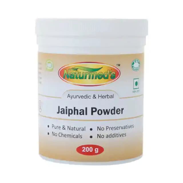 Naturmeds Jaiphal Powder (1 Jar Of 200 gm Powder)