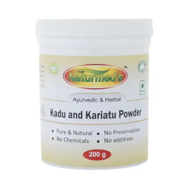 Naturmeds Kadu and Kariatu Powder (1 Jar Of 200 gm Powder)