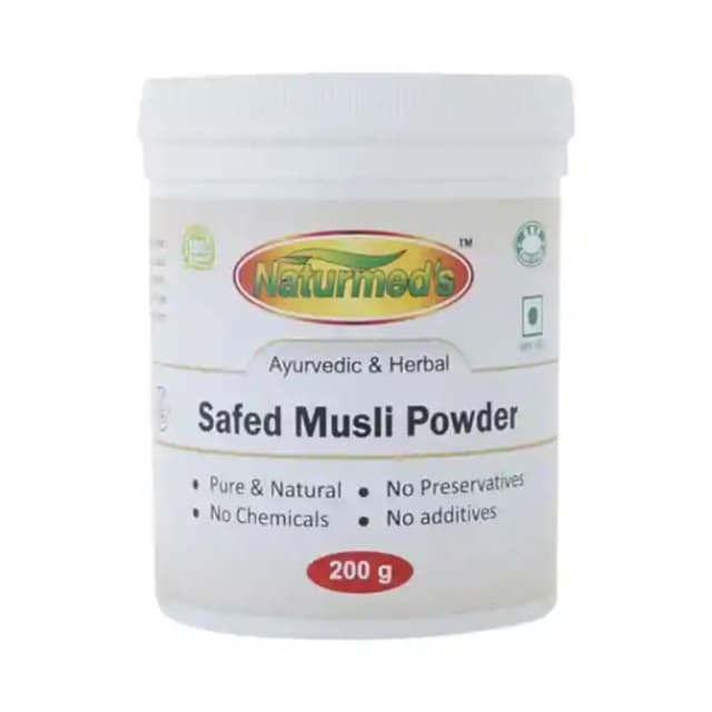 Naturmeds Safed Musli Powder (1 Jar Of 200 gm Powder)