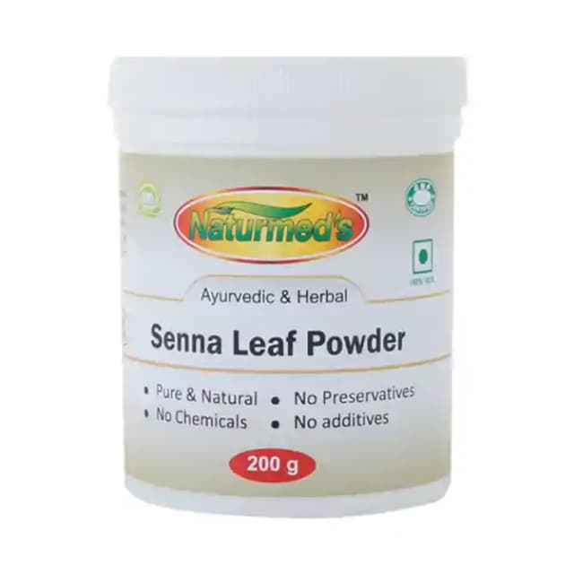 Naturmeds Senna Leaf Powder (1 Jar Of 200 gm Powder)