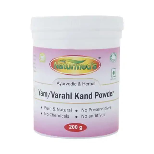 Naturmeds Yam/Varahi Kand Powder (1 Jar Of 200 gm Powder)
