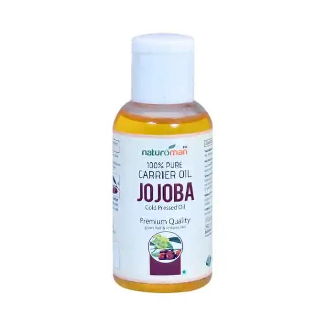Naturoman 100% Pure Jojoba Cold Pressed Oil (1 Bottle of 30 ml Oil)