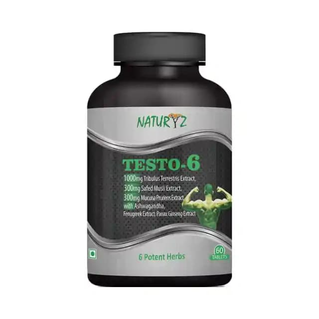 Naturyz Testo 6 (1 Bottle of 60 tablets)