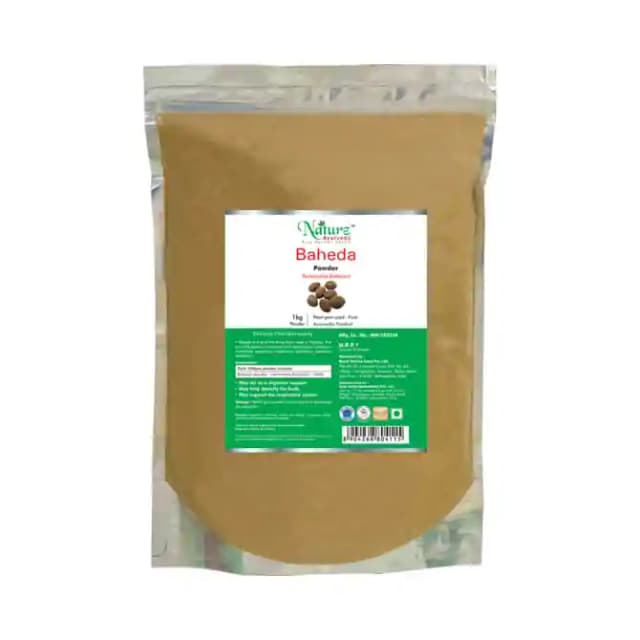 Naturz Ayurveda Baheda Powder (1 Packet Of 1 kg Powder)