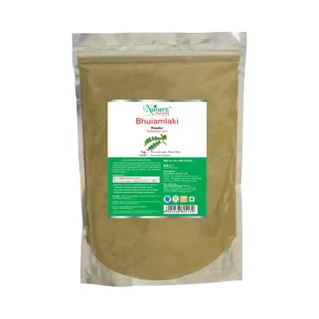Naturz Ayurveda Bhuiamlaki Powder (1 Packet Of 1 kg Powder)