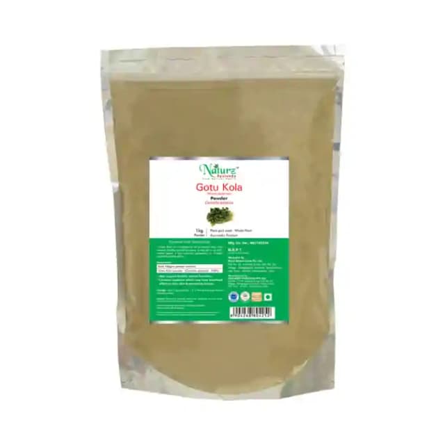 Naturz Ayurveda Gotu Kola Powder (1 Packet Of 1 kg Powder)