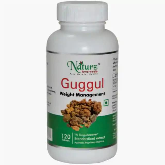 Naturz Ayurveda Guggul (1 Bottle of 120 tablets)