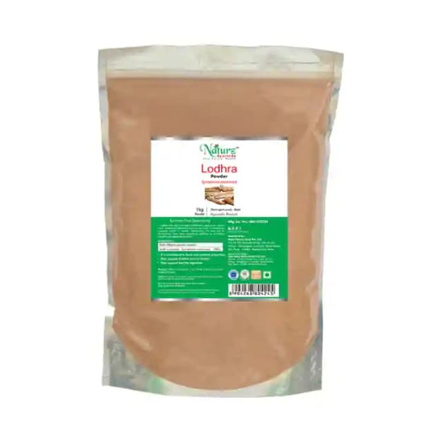 Naturz Ayurveda Lodhra Powder (1 Packet Of 1 kg Powder)