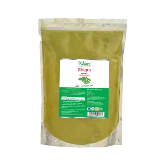 Naturz Ayurveda Shigru Powder (1 Packet Of 1 kg Powder)