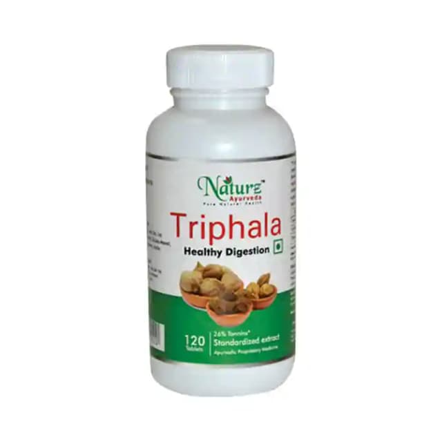Naturz Ayurveda Triphala 500mg (1 Bottle of 120 tablets)