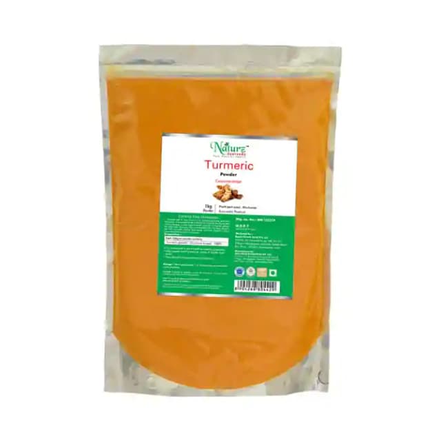 Naturz Ayurveda Turmeric Powder (1 Packet Of 1 kg Powder)