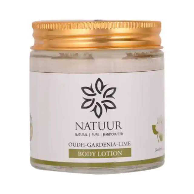 Natuur Body Lotion Oudh Gardenia Lime (1 Jar Of 100 gm Lotion)