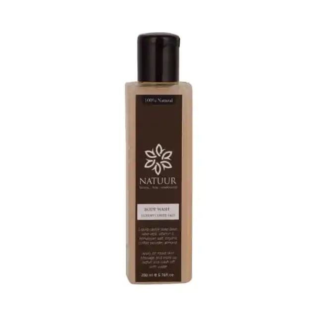 Natuur Body Wash Luxury Coffee Salt (1 Bottle of 200 ml Body Wash)