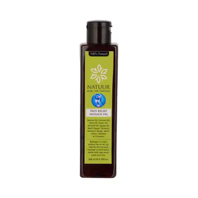 Natuur Massage Oil Pain Relief (1 Bottle of 200 ml Oil)
