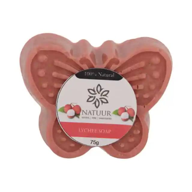 Natuur Soap Lychee (1 Box Of 75 gm Soap)
