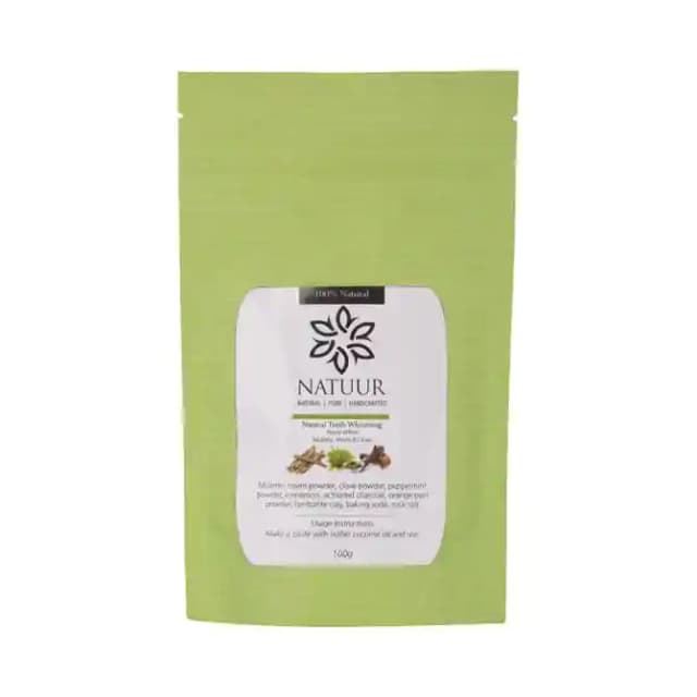 Natuur Teeth Whitening Powder (1 Packet Of 100 gm Powder)