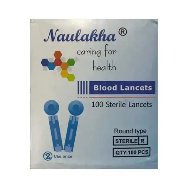 Naulakha Blood Lancets (1 Box Of 100 lancets)