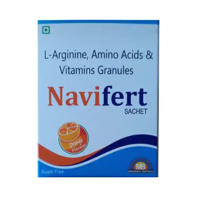 Navifert Sachet Orange Sugar Free (1 Sachet Of 5 gm Granules)