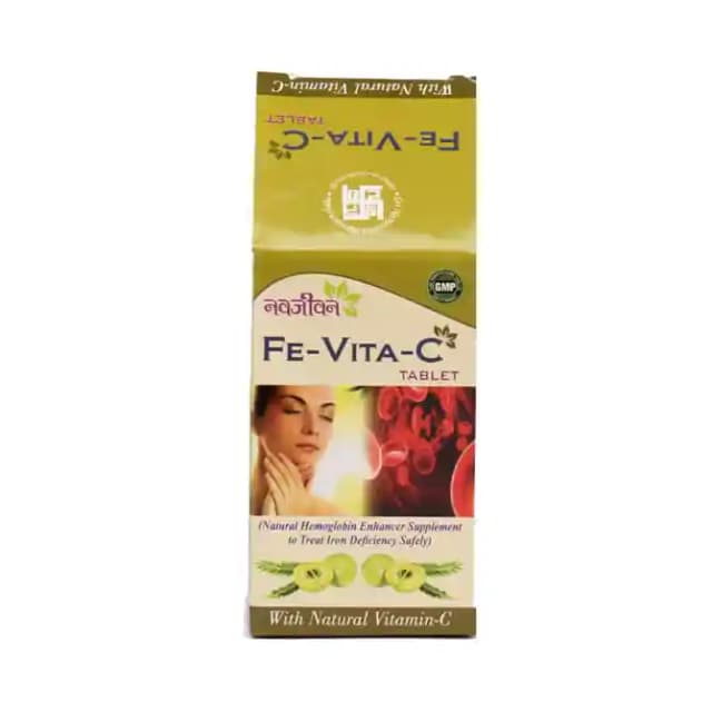 Navjeewan Fe Vita C (1 Bottle of 30 tablets)
