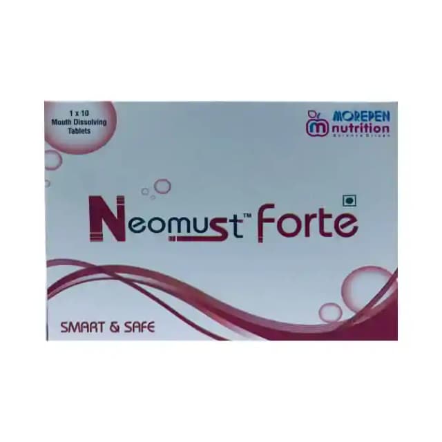 Neomust Forte (1 Strip Of 10 tablets)