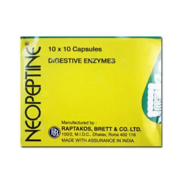 Neopeptine (10 Capsules in 1 strip)