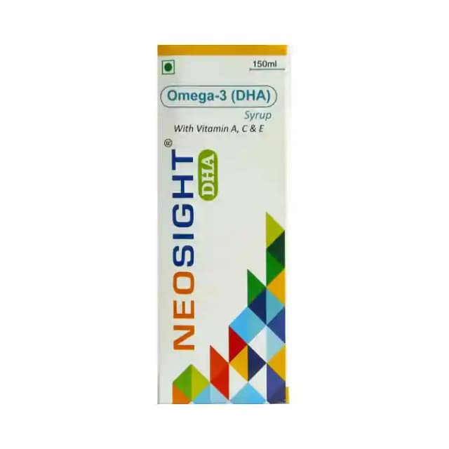 Neosight DHA Syrup (1 Bottle of 150 ml Syrup)