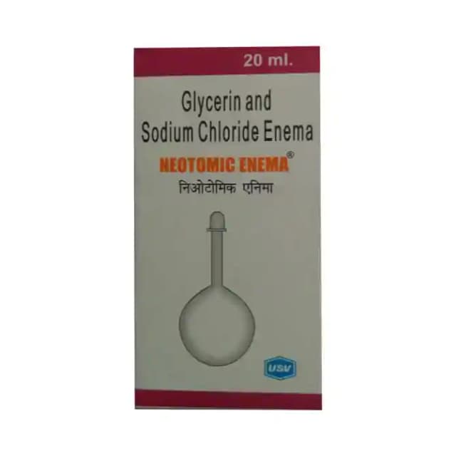 Neotomic Enema Liquid (1 Bottle of 20 ml Liquid)