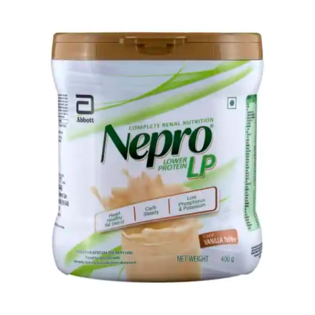 Nepro LP Powder Vanilla Toffee (1 Box Of 400 gm Powder)