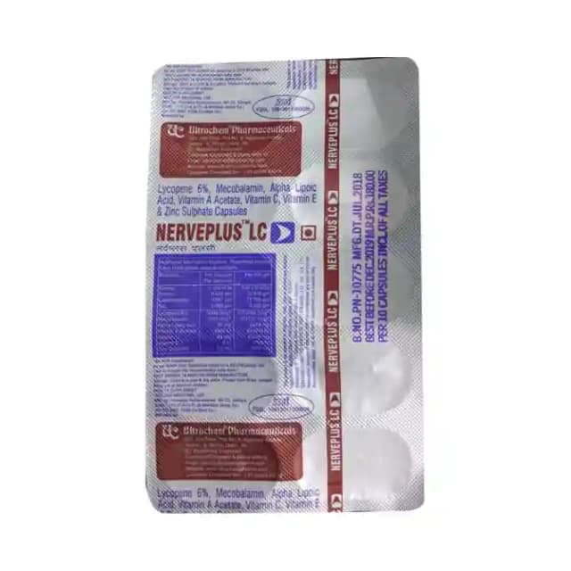 Nerveplus LC (1 Strip Of 10 capsules)