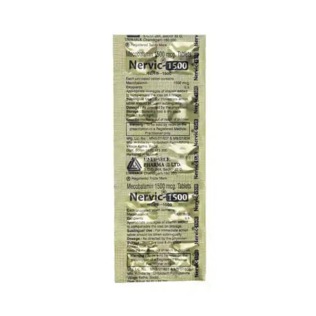 Nervic (1 Strip Of 10 tablets)