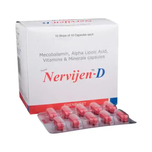 Nervijen D (1 Strip Of 10 capsules)