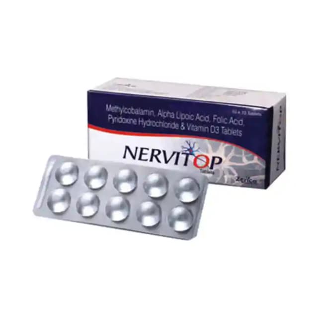Nervitop (1 Strip Of 10 tablets)