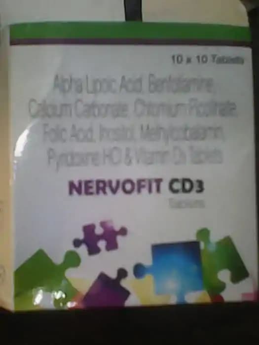 Nervofit CD3 (1 Strip Of 10 tablets)