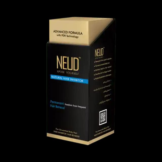 NEUD Natural Hair Inhibitor (1 Bottle of 80 gm Cream)