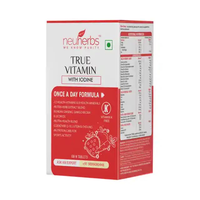Neuherbs True Vitamin (1 Bottle of 60 tablets)